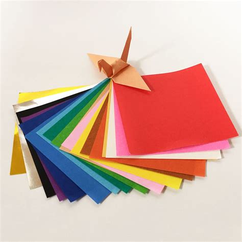 Origami Paper Sheets Multi Color Assortment 400 3 Etsy