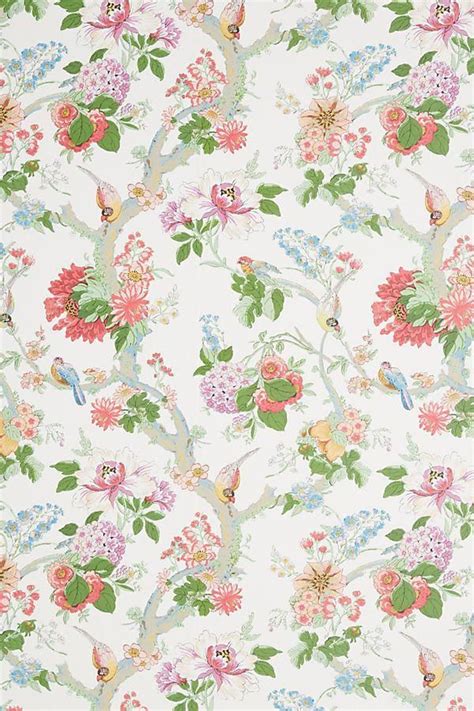 Anthropologie Filippa Wallpaper Floral Wallpaper French Country