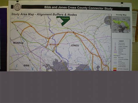 Macon Telegraph | 07/19/2004 | Proposed routes for four-lane connector
