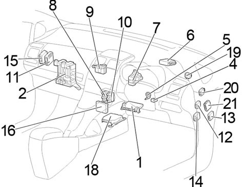 Toyota corolla repair & owners manuals. Toyota Auris (E150) (2006-2012) Fuse Diagram • FuseCheck.com