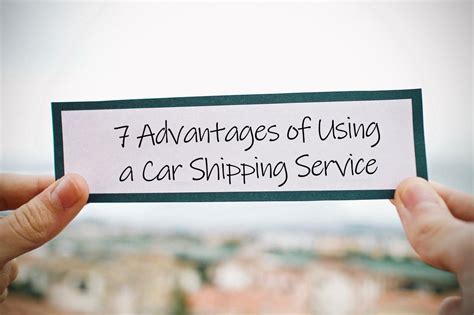 7 Advantages Of Using A Car Shipping Service Tci Logistics Blog