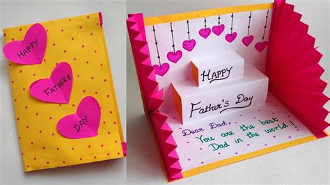 Easy Beautiful Father S Day Card DIY Father S Day Card 2024 Happy