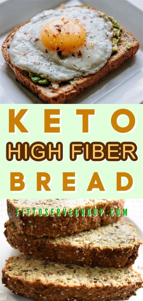 This collection of keto recipes that are high in fiber and low in carbs will give you the added fiber you need while doing keto, deliciously. Keto High Fiber Bread in 2020 | Fiber bread, Recipes, Food