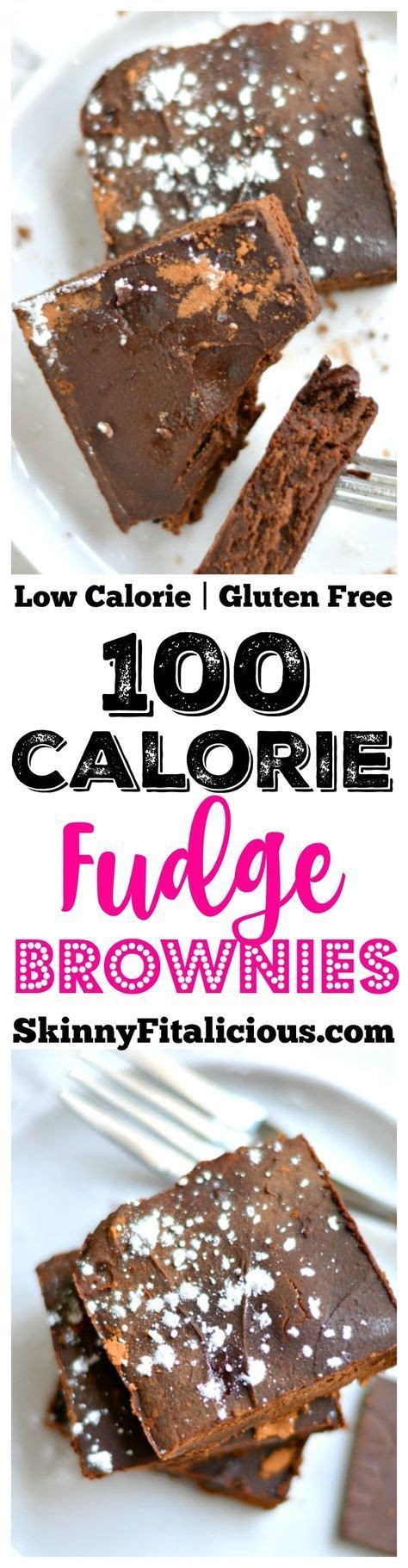 Check out these fabulous desserts that will satisfy that chocolate craving while also helping you reach your goals for a healthier life! Silky 100 Calorie Fudge Brownies made healthy with rich dark chocolate and no added suga… (With ...