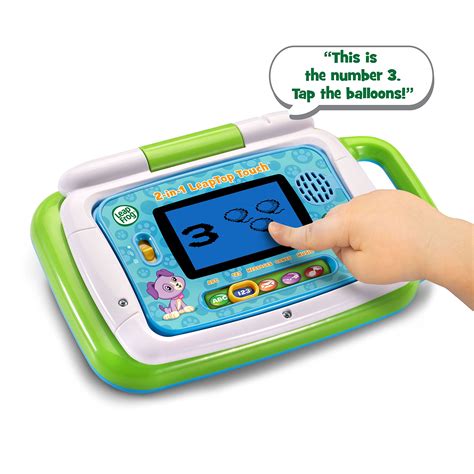 Leapfrog 2 In 1 Leaptop Touch Green Toymamashop