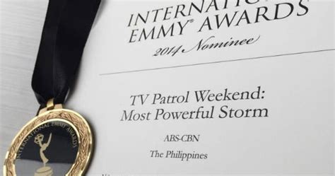 These programs include news and current affairs, philippine drama, sitcom, foreign shows, entertainment. ABS-CBN honored at Int'l News and Current Affairs Emmys ...