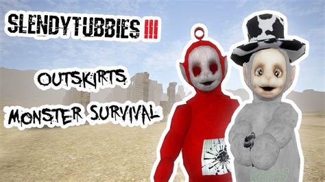 Slendytubbies 3 Monster Survival Outskirts Youtube
