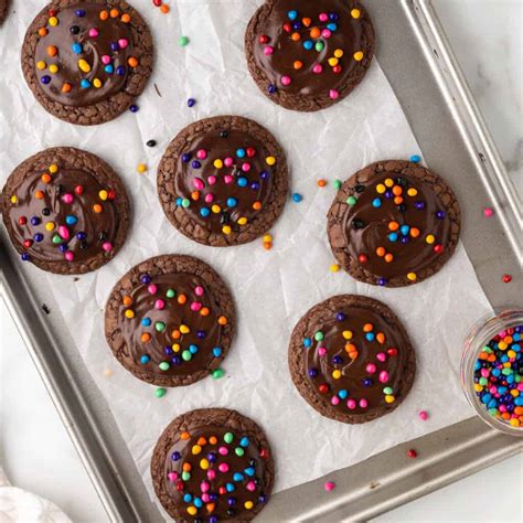 Cosmic Brownie Mix Cookies Belle Of The Kitchen