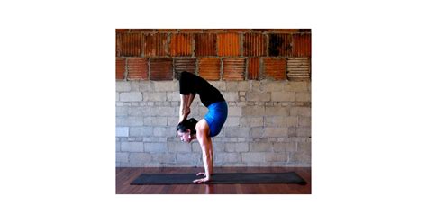 Yoga Pose Of The Week Handstand Scorpion Popsugar Fitness
