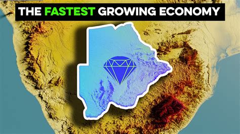 Why Botswana Is The Fastest Growing Economy Ever Youtube