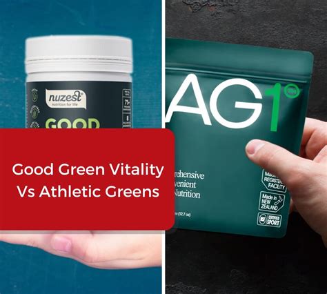 Good Green Vitality Vs Athletic Greens 2023 Gaining Tactics