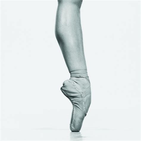 Close Up Of Ballet Dancers Leg Standing Photograph By Chris Nash Fine