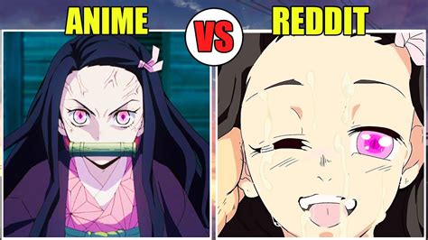 Anime Vs Reddit The Rock Reaction Meme Girl Kamado Nezuko Pr 1 Youtube