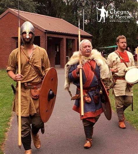 Early Anglo Saxon Thegns On Patrol At Cannock Chase Military History