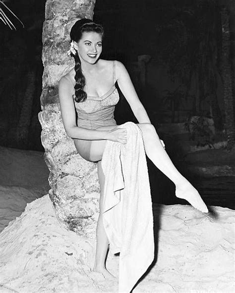 Canadian American Actress Yvonne De Carlo 1922 2007 Circa 1950