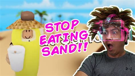 Roblox But We Eat Sand Youtube