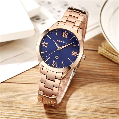 For a more intricate look at the top ten watch brands and their collections, i listed their websites here. CURREN 9007 Luxury Women Watch Famous Brands Gold Fashion ...