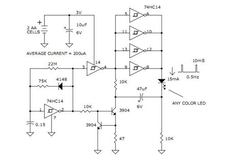 Led Flasher Universal 3v Flasher Circuit Ledandlightcircuit