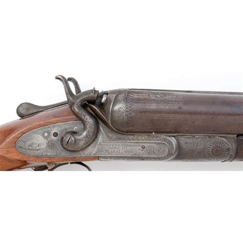 Sold Price Winchester Model 1879 Double Barrel Shotgun 1st Year