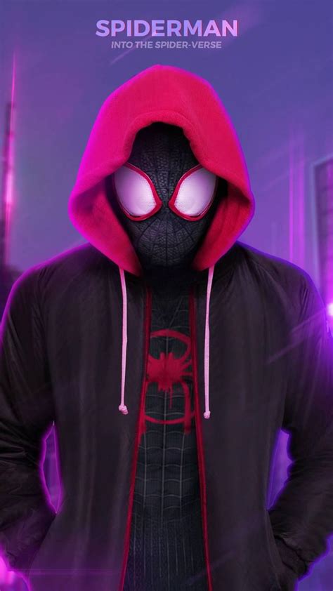 I Found A Really Cool Miles Morales Wallpaper That I Like I Used It As