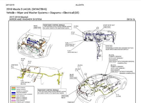 A wiring diagram is a simplified traditional pictorial depiction of an electric circuit. MAZDA_3 2018 L4-2.0L (SKYACTIV-G) DIAGNOSTIC WIRING DIAGRAM | Auto Repair Manual Forum - Heavy ...