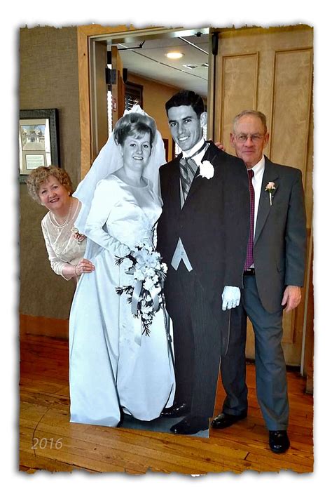 On etsy there are many wedding gift options, ones with personalizations, like matching jewelry sets, chopping boards with the couple's names and the date of their marriage. A 6' cutout wedding picture taken 50 years ago was a hit ...