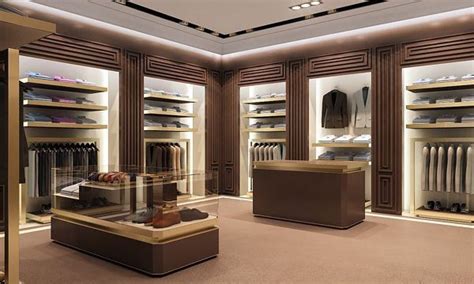 China Customized Mens Clothing Shop Interior Design Manufacturers And