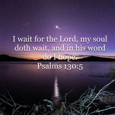 Psalms 130 5 King James Version KJV Psalm 130 Psalms Bible Apps