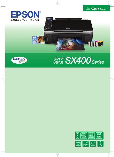 Epson All In One Printer Sx400 User Guide
