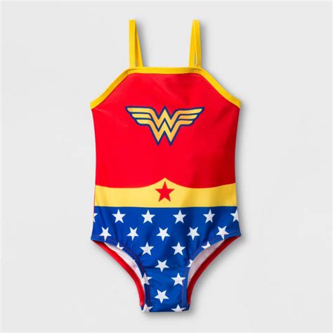 Dc Comics Swim Wonder Woman One Piece Swimsuit Toddler Girl Poshmark