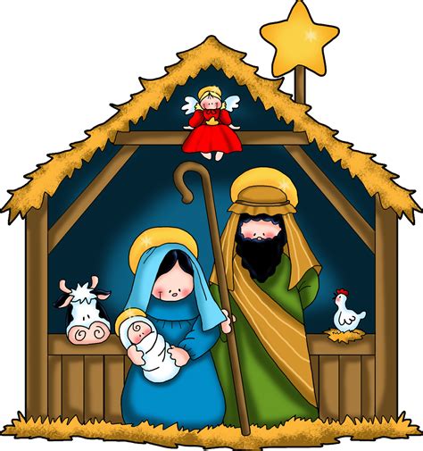 Crèche De Noel Clipart Png Manger Scene And Free Manger Scenepng