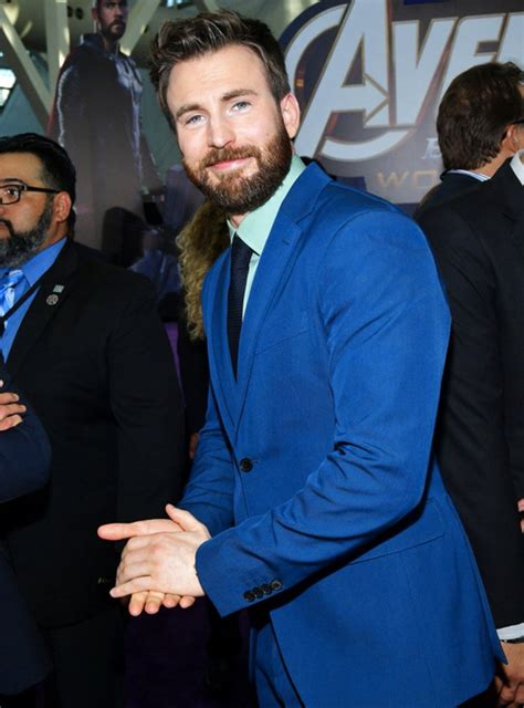Chris Evans At The Avengers Endgame World Premiere In Los Angeles