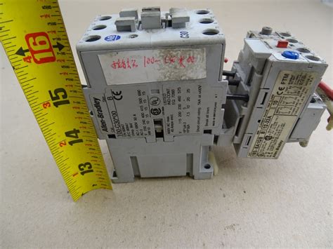 Allen Bradley Contactor With Complete Device 100 C3000 Ser B Ebay