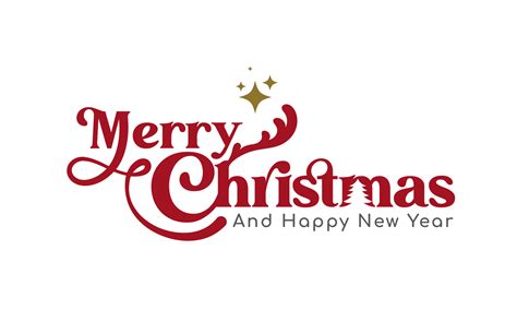 Merry Christmas And Happy New Year 11024027 Png