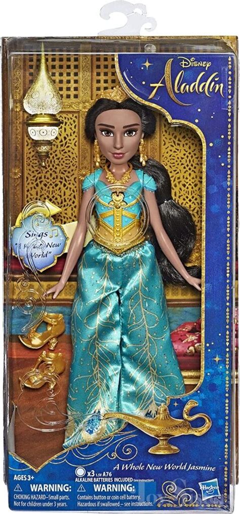 Disney Doll Live Action Aladdin Singing Jasmine Toy Sisters