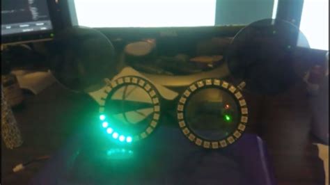 How To Make Arduino Glasses Glasses Neopixel Glasses Youtube