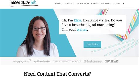 The 17 Best Writer Websites To Inspire Your Portfolio