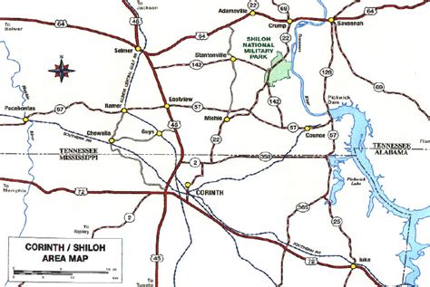 Maps Shiloh National Military Park Us National Park Service