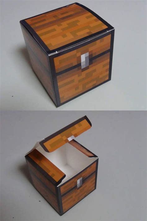 Papercraft Chest Normal Paper Crafts Decorative Boxes Diy And Crafts