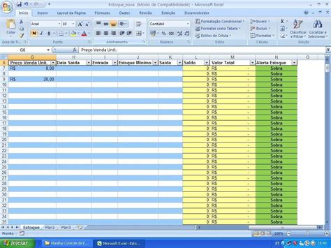 Planilha Excel Controle De Estoque Planilha Pronta Para Usar My XXX