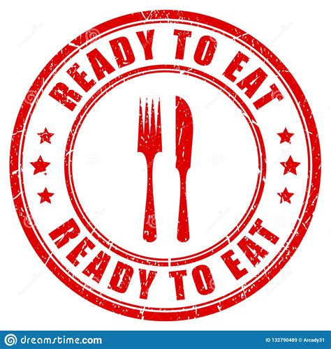Kawan food ready to eat food supplier malaysia. Ready to eat stamp stock vector. Illustration of diet ...