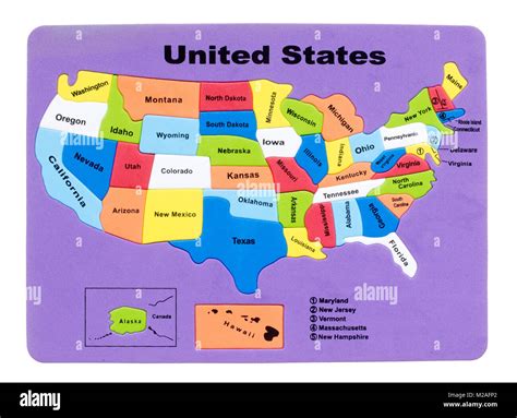 Mapa Del Estado De Estados Unidos Fotos E Imágenes De Stock Alamy