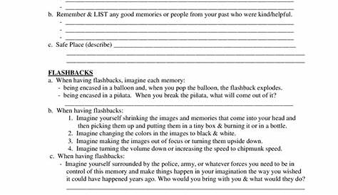 IMPROVE THE MOMENT WORKSHEET - DBT Self Help Counseling Worksheets