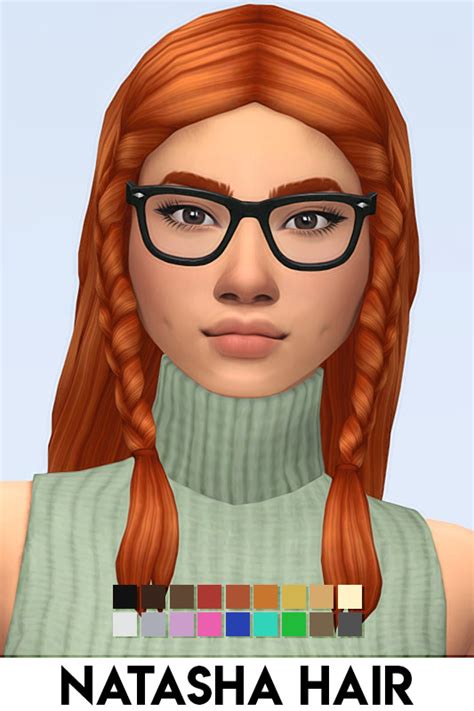 Natasha Hair At Vikai Sims 4 Updates