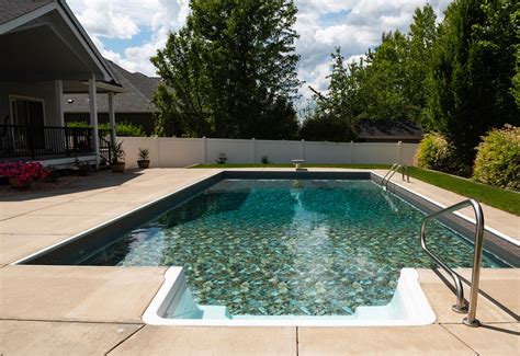 Flagstone Tan Inground Pool Liner