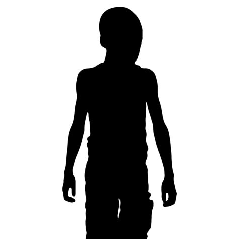 African Boy Silhouette Black Free Image On Pixabay