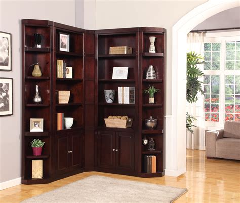 Boston L Shape Bookcase Wall From Parker House Coleman Furniture