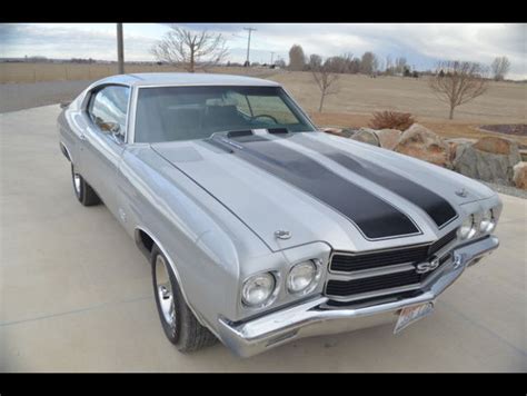 1970 Chevelle Ss L78 396 High Performance Silver And Black Dream