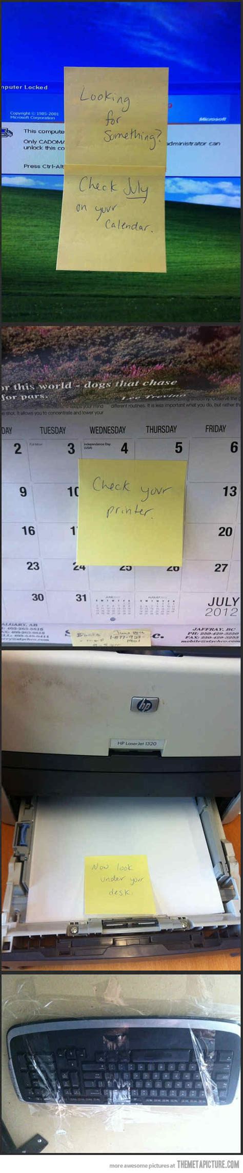 Monday, april 1 is april fools' day in 2019. It must be hilarious to work with this guy | FailDesk ...