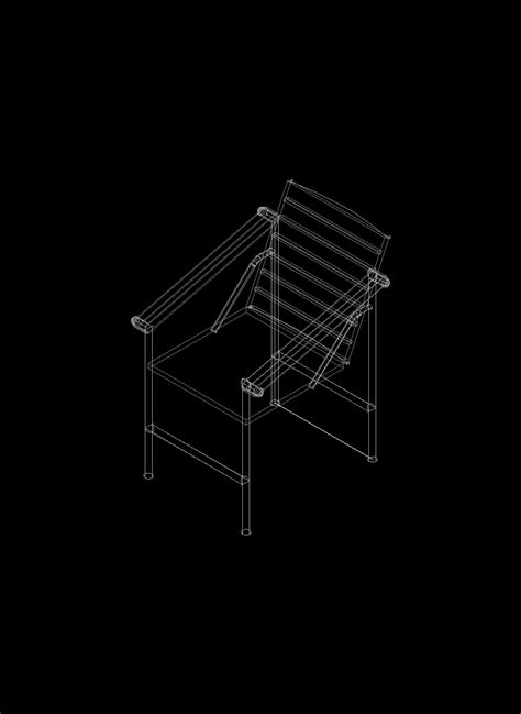 Chair 3d Dwg Model For Autocad • Designs Cad